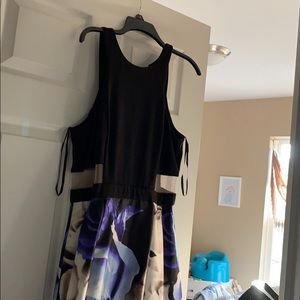 long floral dress